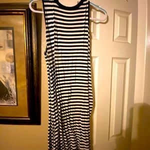 Black and white dress